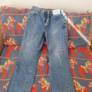 Men's Blue Bootcut Jeans